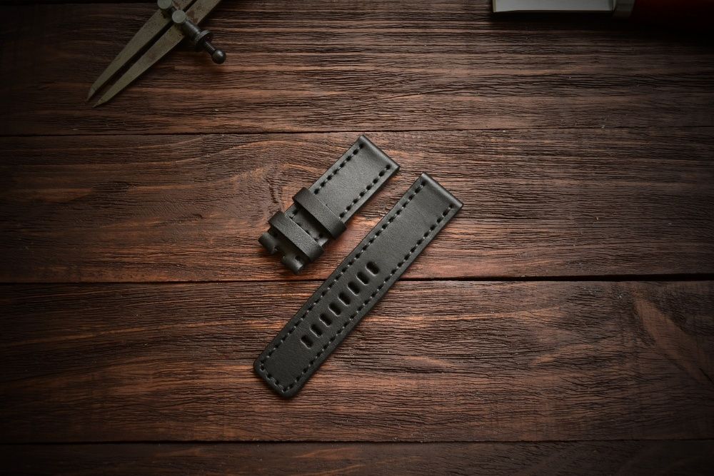 Кожаный ремешок для часов Garmin. Ручная работа. Днепр