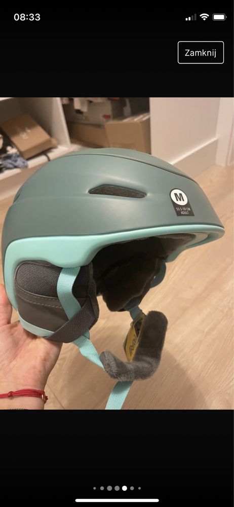 Gogle i Kask narciarski Giro Strata Mips rozmiar M (55,5-59)