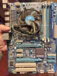 Płyta główna Gigabyte z procesorem Intel i5 2500k klasyk