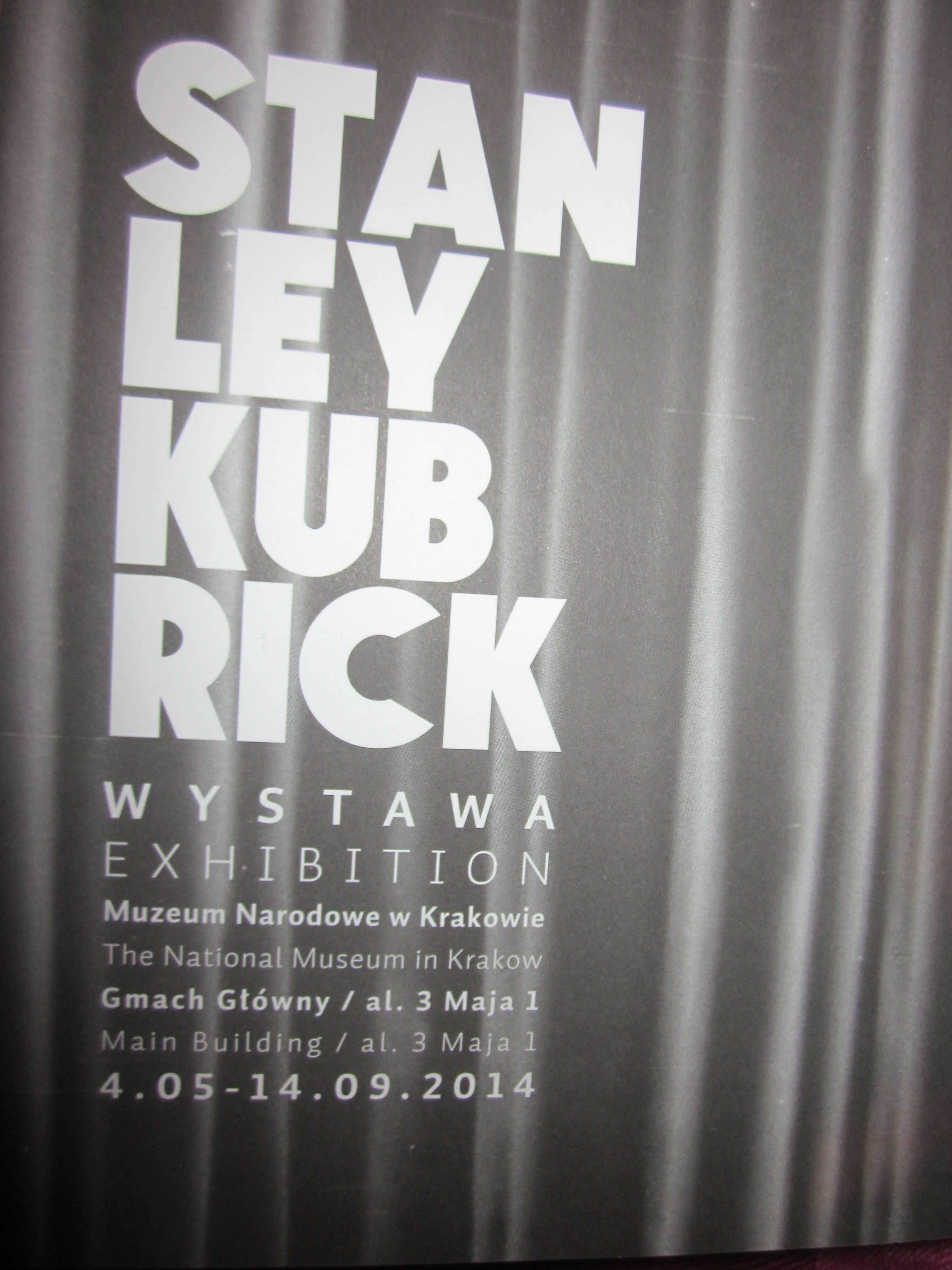 Stanley Kubrick- wystawa Exhibition Muzeum Narodowe w Krakowie