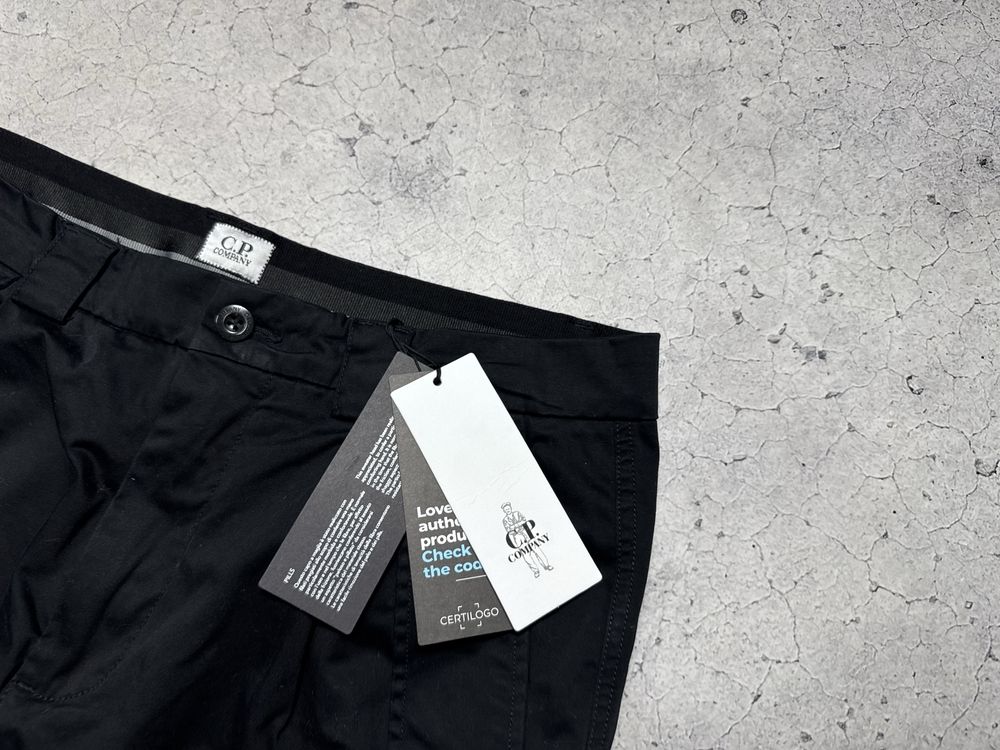 Новые Карго Штаны C.P Company С Линзой Оригинал M-L Casual Черные