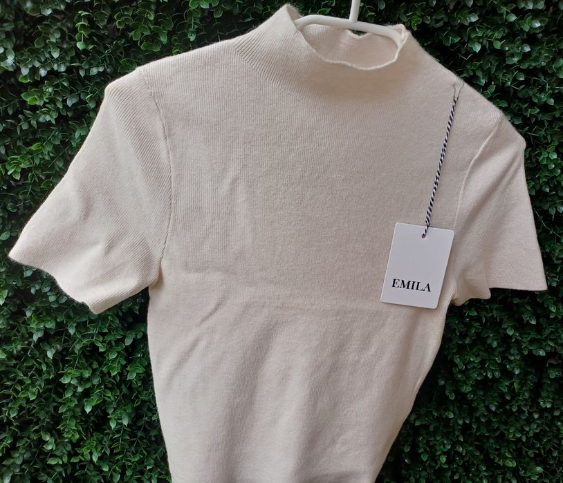 Półgolf  damski z krótkim rękawem  XS