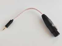 Przejściówka 2,5mm -> XLR 4pin / jack xlr