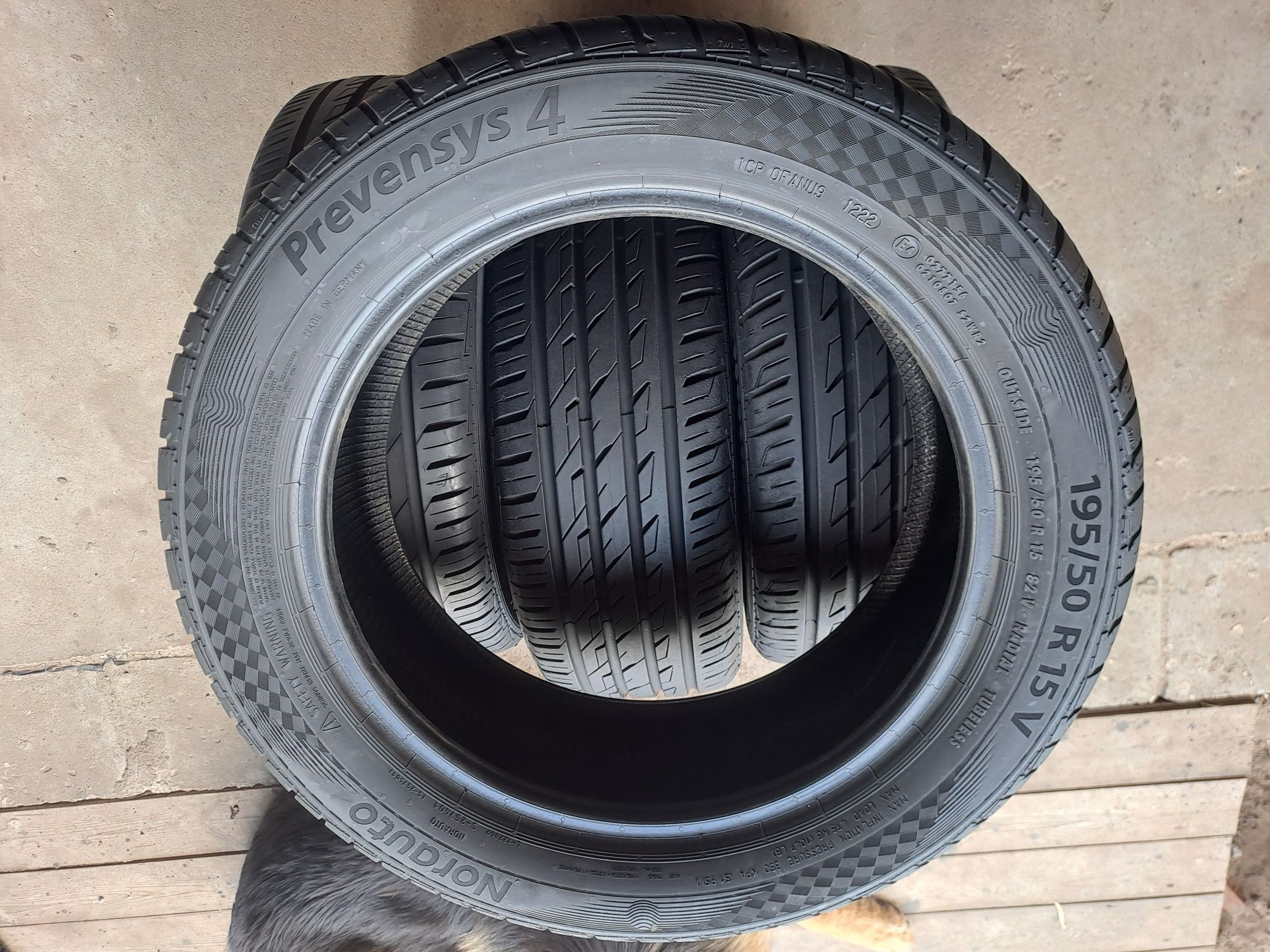 Opony 195 50 R15 Norauto Prevensys 4 Lato