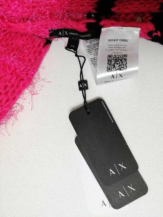 Брендовый шарф Armani Exchange оригинал