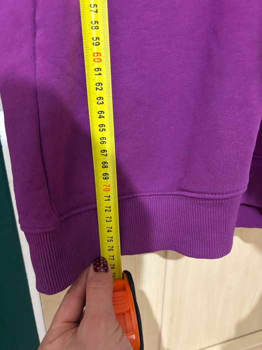 Bluza dziewczęca (długa a la sukienka dresowa)