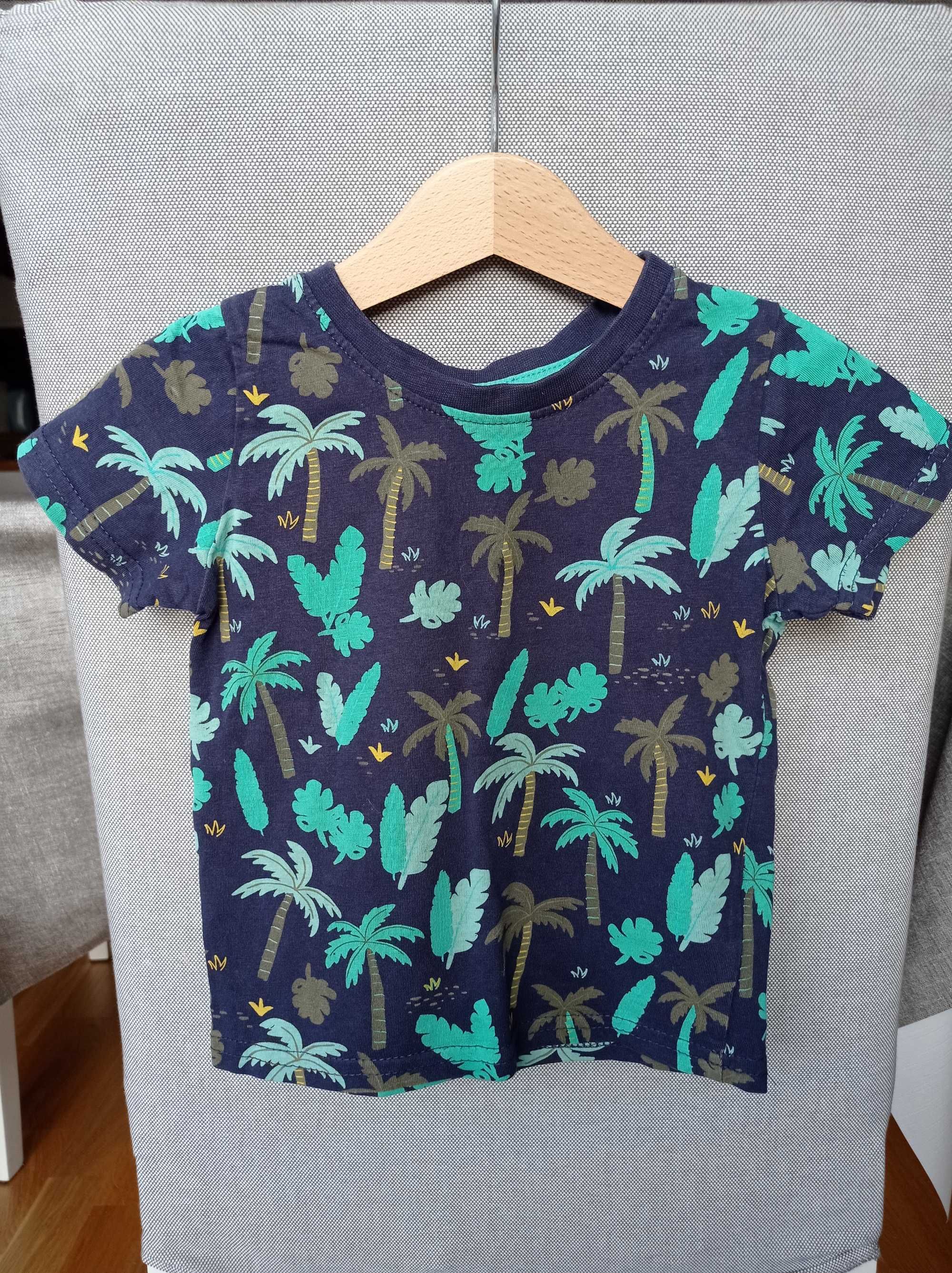 Primark t-shirt palmy 80 86