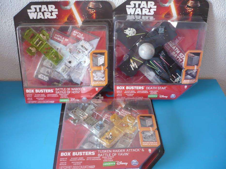 STAR WARS box busters ( Novos )