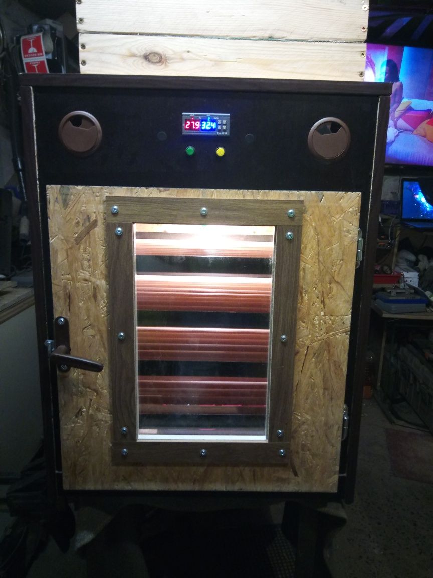 Inkubator pół automat Na 210 jaj cieplarka wylęgarka klujnik