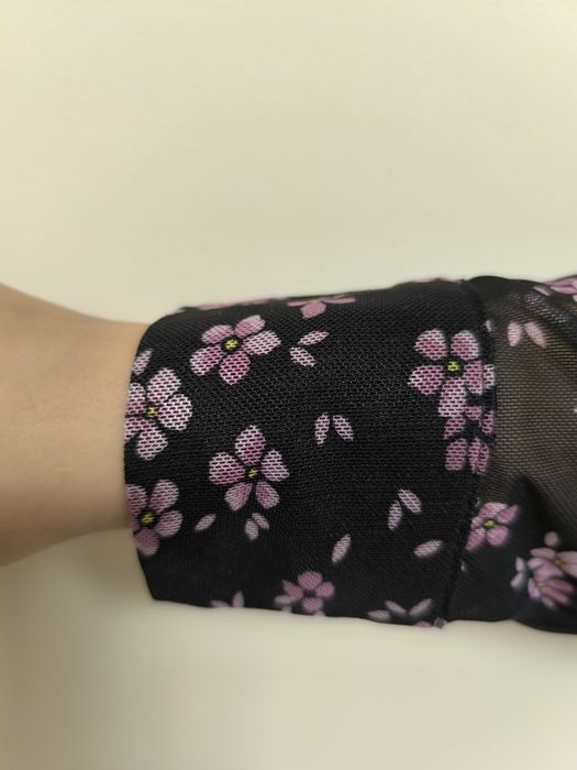 Платье сетка плиссированное