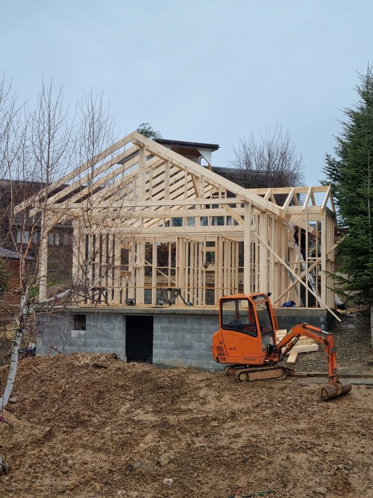 Budowa domów z drewna