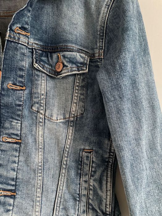 Kurtka katana jeansow H&M r.S