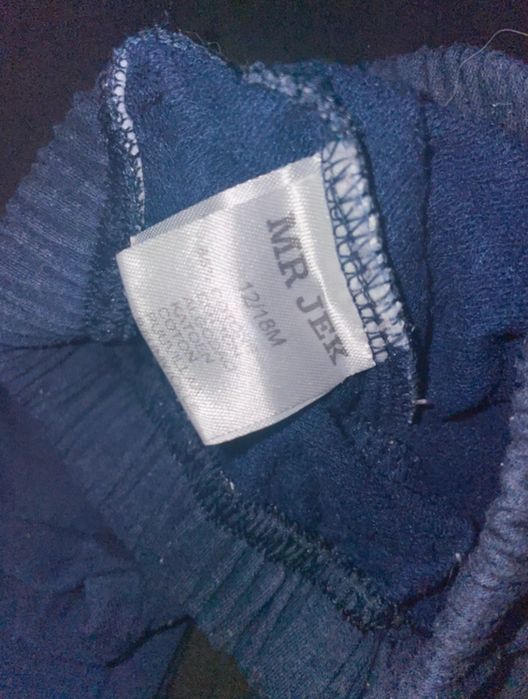 3 pares de calças para bebé