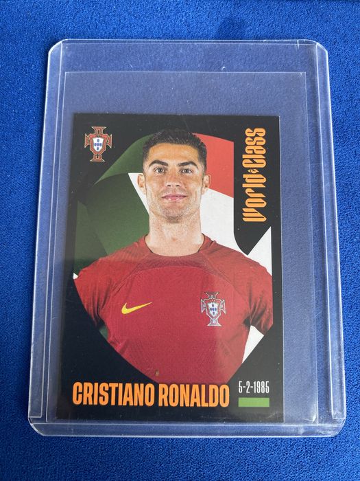 Cromo Cristiano Ronaldo World Class The Game Changers Panini