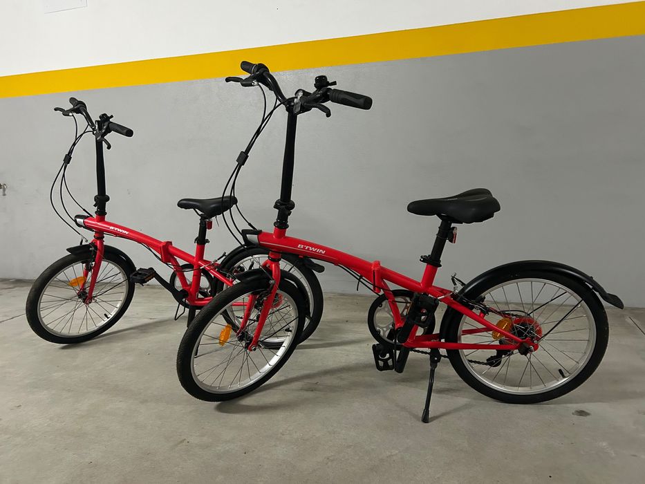 Bicicletas Decathlon Btwin Tilt 120 dobráveis