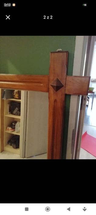 Stare lustro dębowe