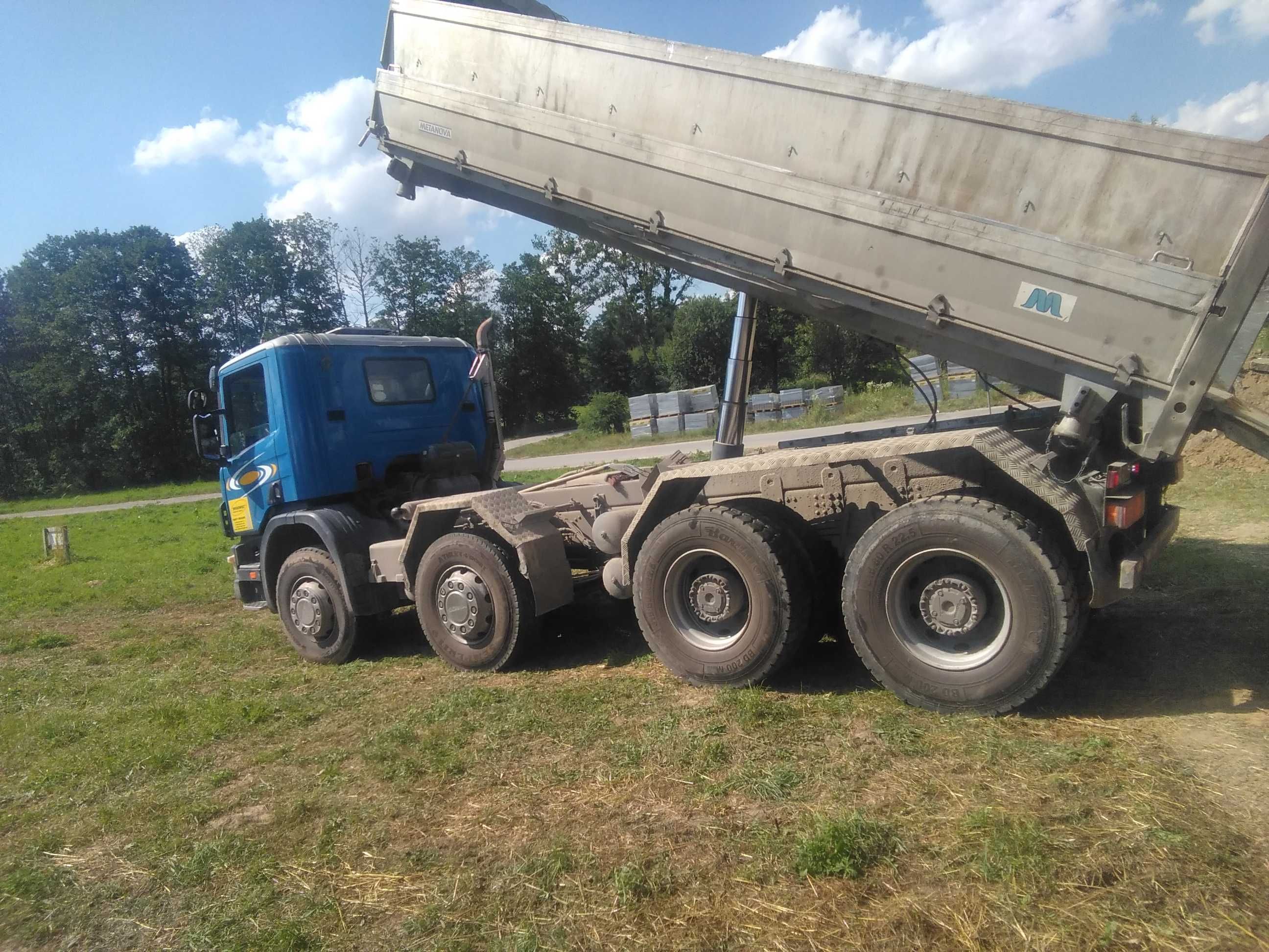 Nowy Siłownik Wywrotu 10-90T Wywrotka 3 Str Iveco Man Volvo Daf Merced