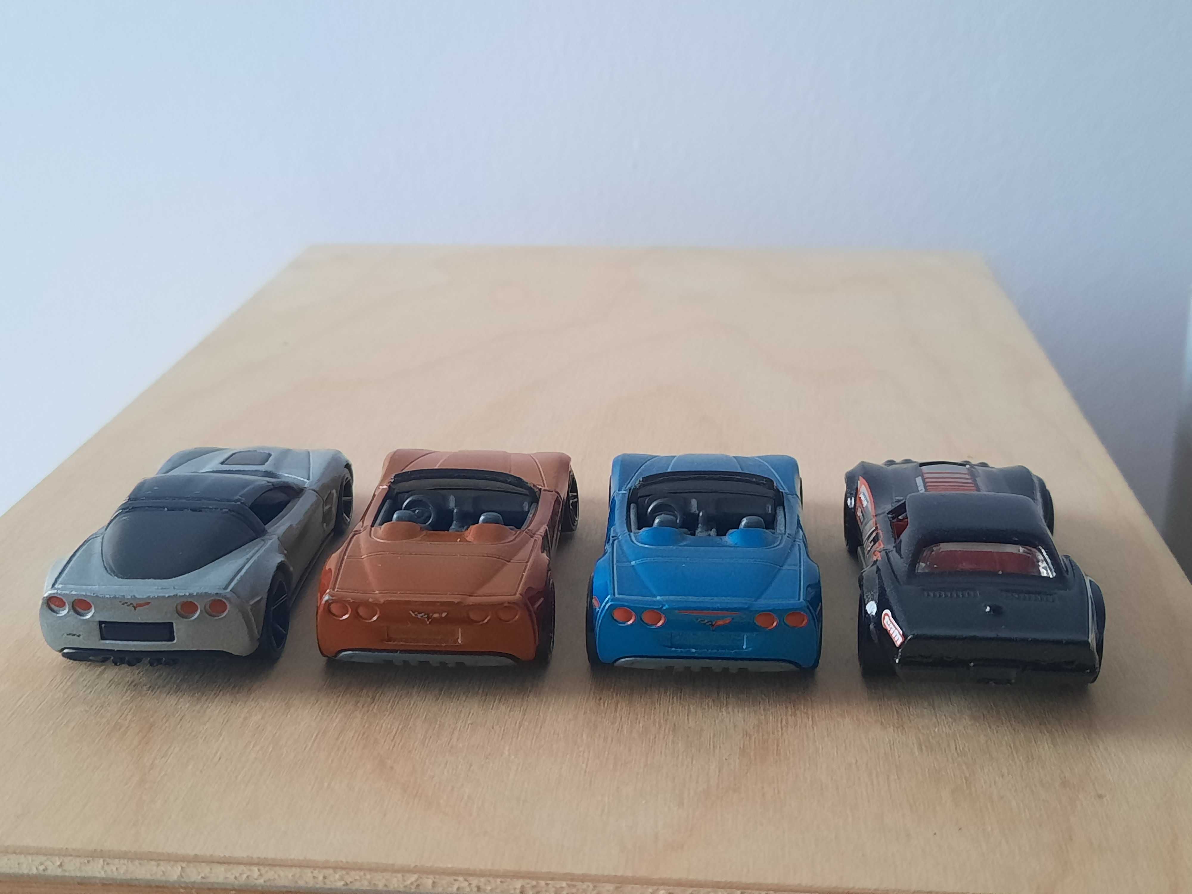 Hot Wheels Chevrolet Corvette x4