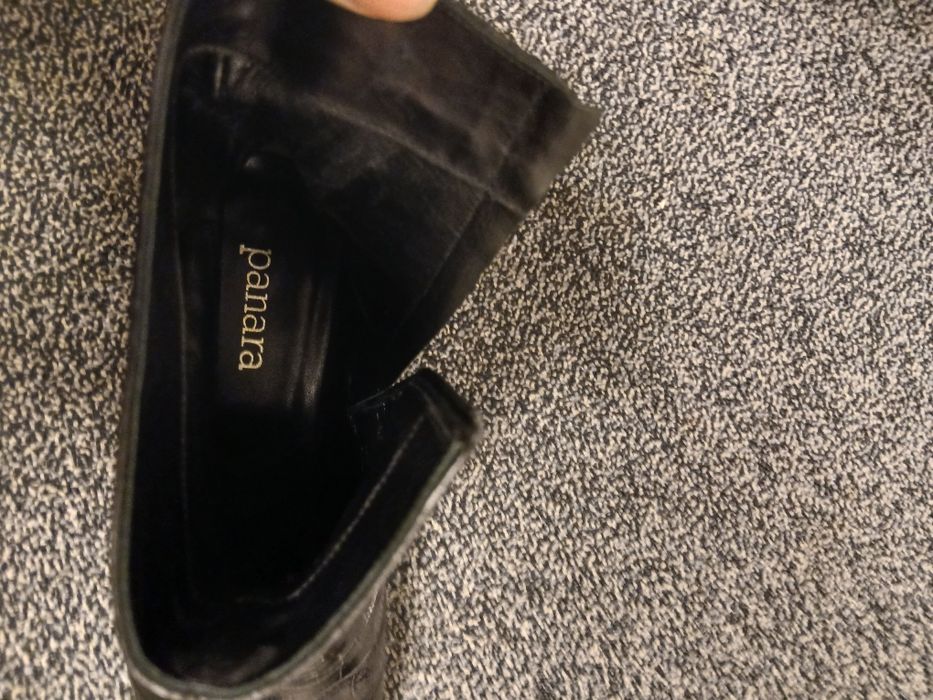 Жіночі ботінки ( натуральна лакована шкіра)