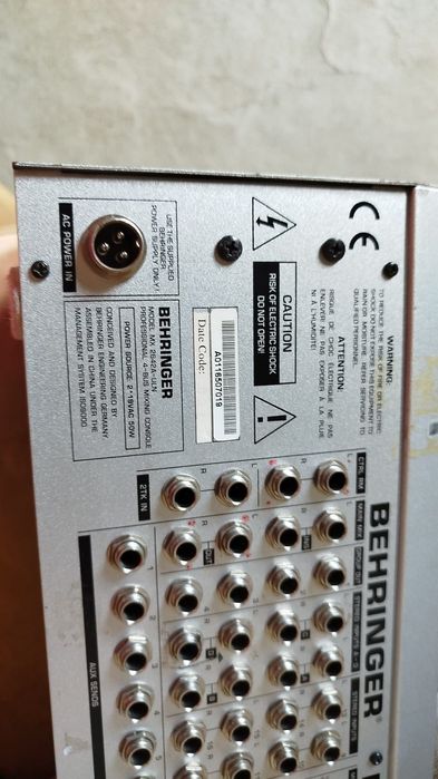 Mesa de mistura analógica