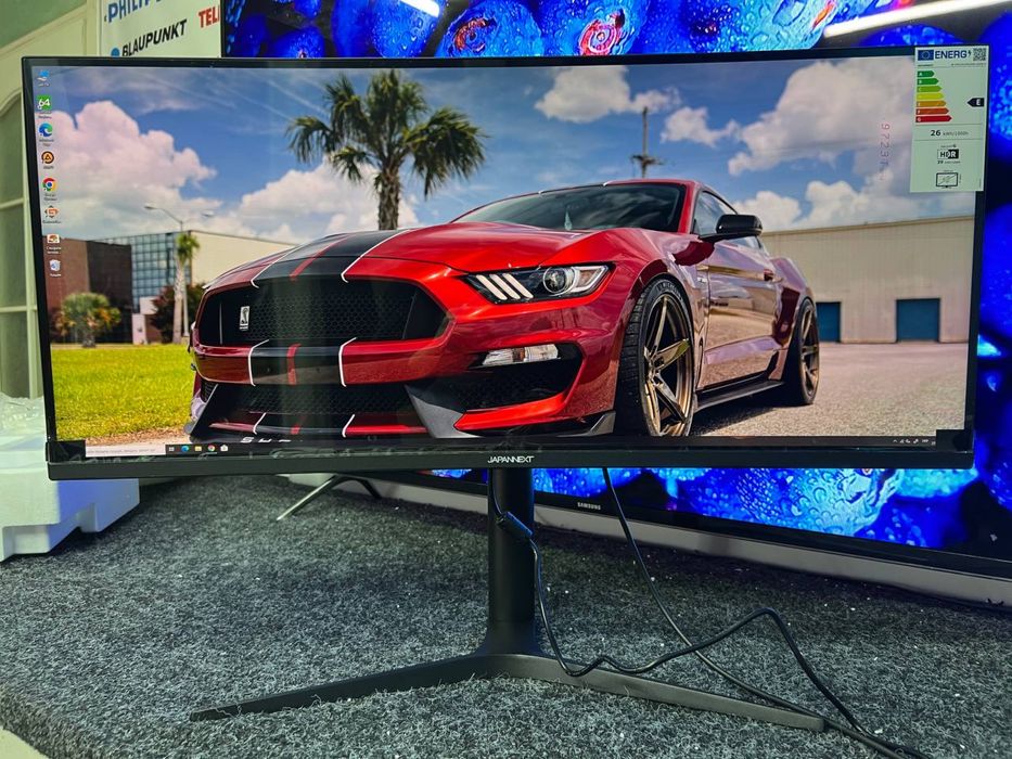 Новий монітор JAPANNEXT 34 дюйми 4K IPS HDR