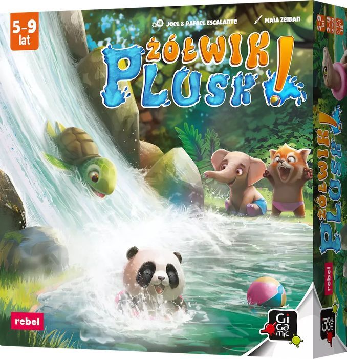 Żółwik Plusk!. Rebel. Nowy Produkt