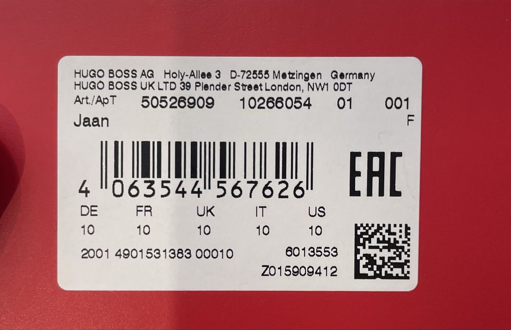 Рукавиці чоловічі Hugo boss