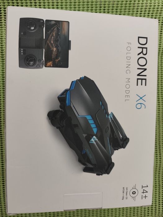 Drone X6 Dobrável
