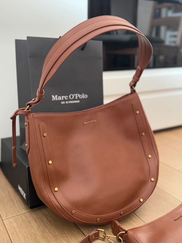Brązowa torebka Marc o’Polo 2 w 1