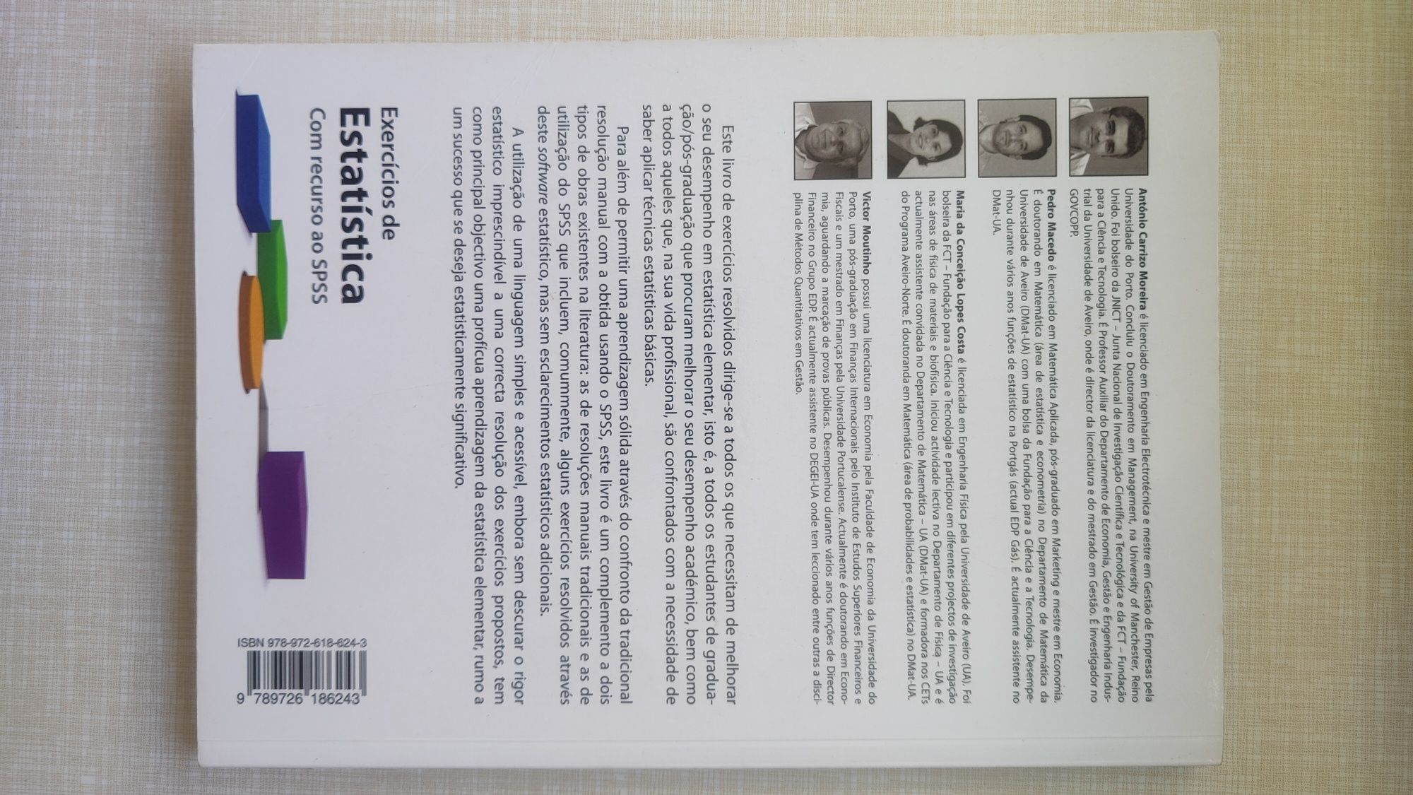 Livro Exercícios de Estatística
