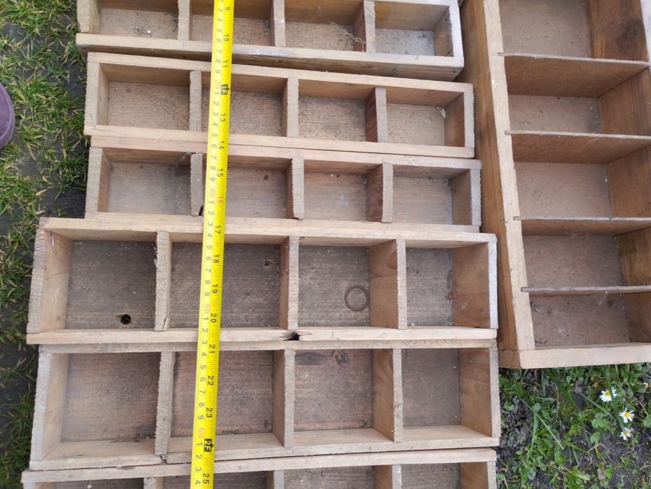 Skrzynki z przegródkami