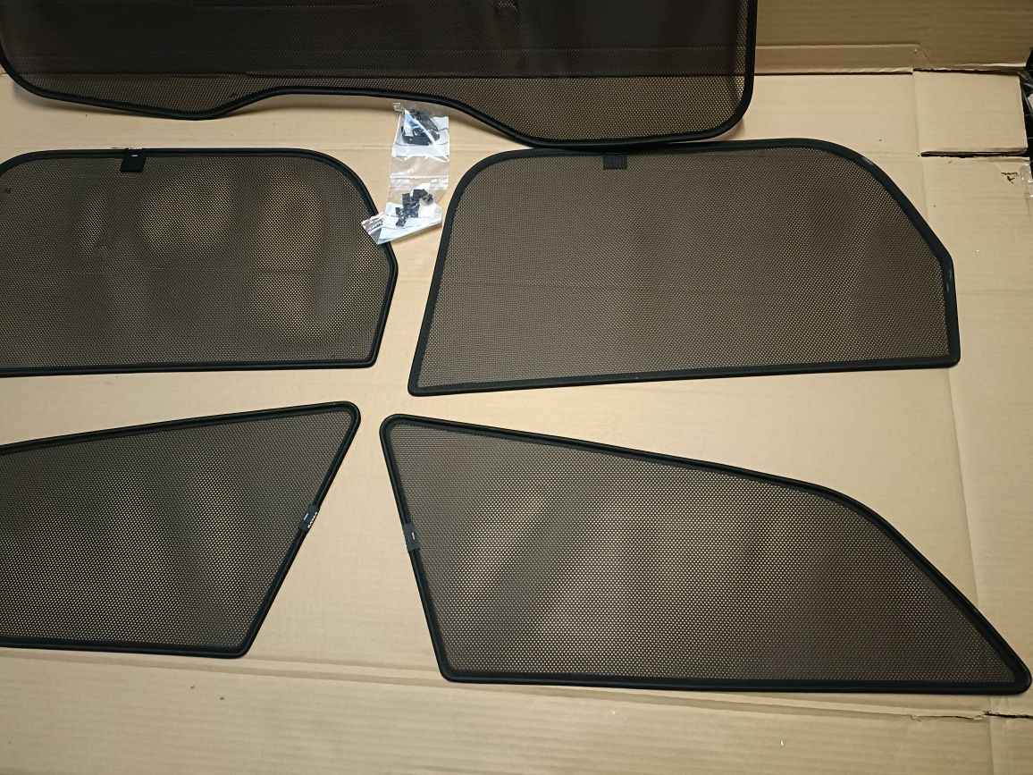 Volvo V90 osłony przeciwsłoneczne klapa drzwi  szyby nowe