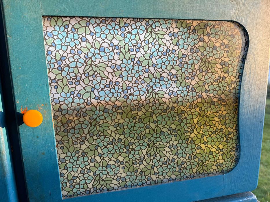 Drewniany kredens PRL Byfyj