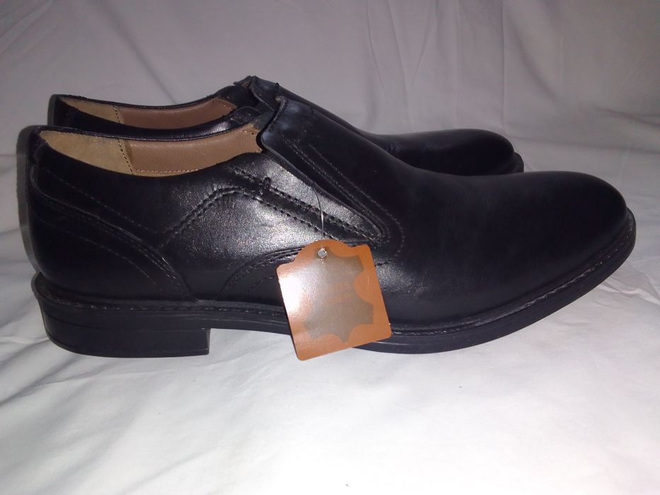 Мужские кожаные туфли