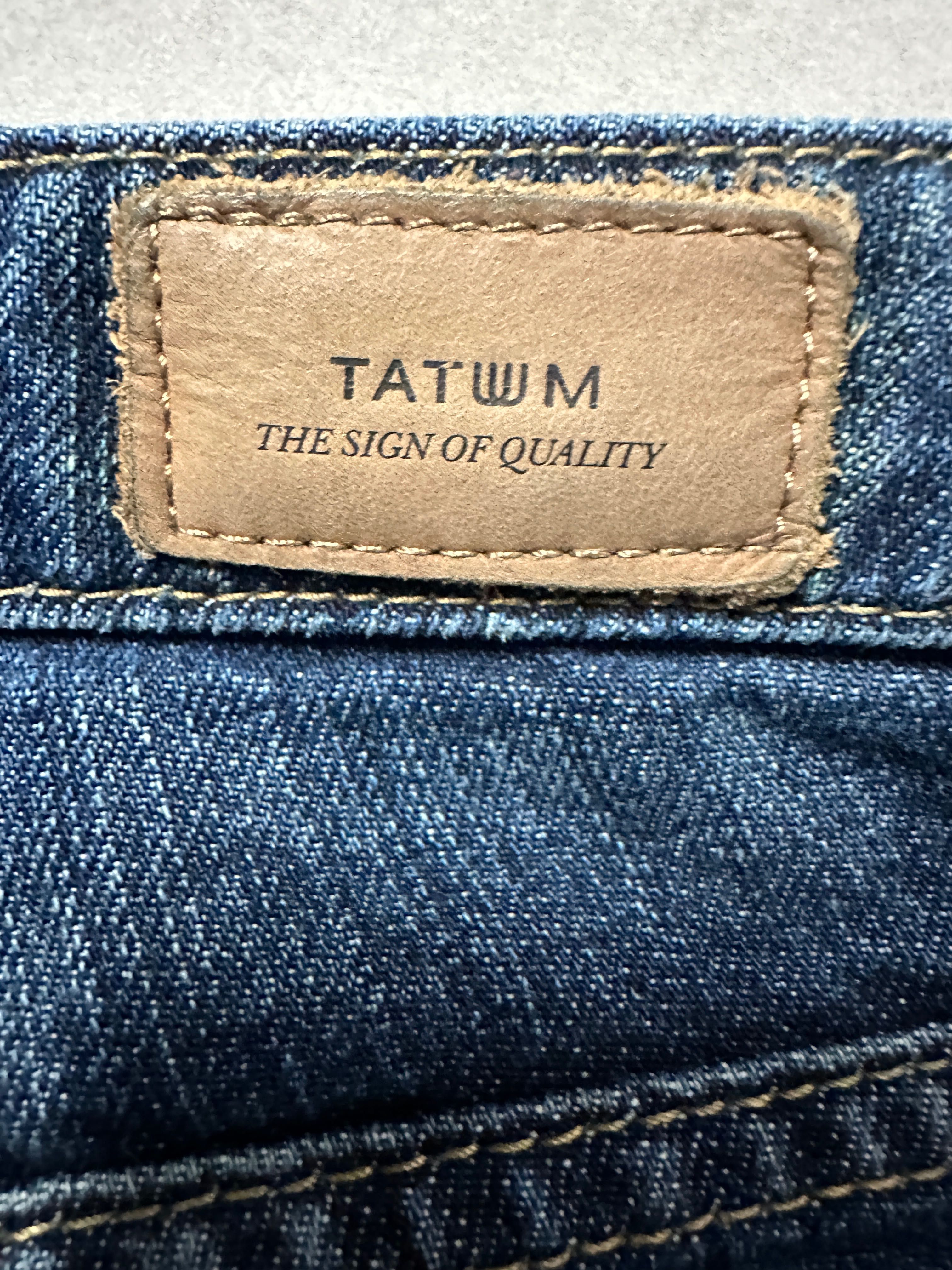 Spodnie jeans damskie. Tatuum