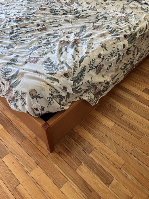 Cama casal madeira