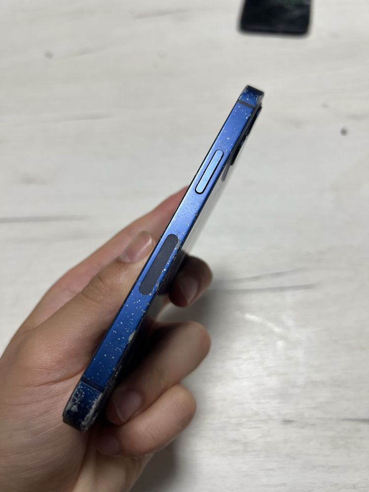 Iphone 12 mini 64 gb blue битый айфон 12 мини 64 синий