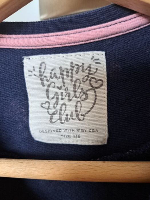 Sukienka C&A 116 jednorożec falbanki