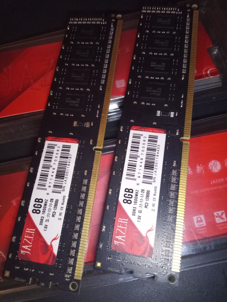 Оперативка JAZER DDR3_16Gb(Kit 8*2)