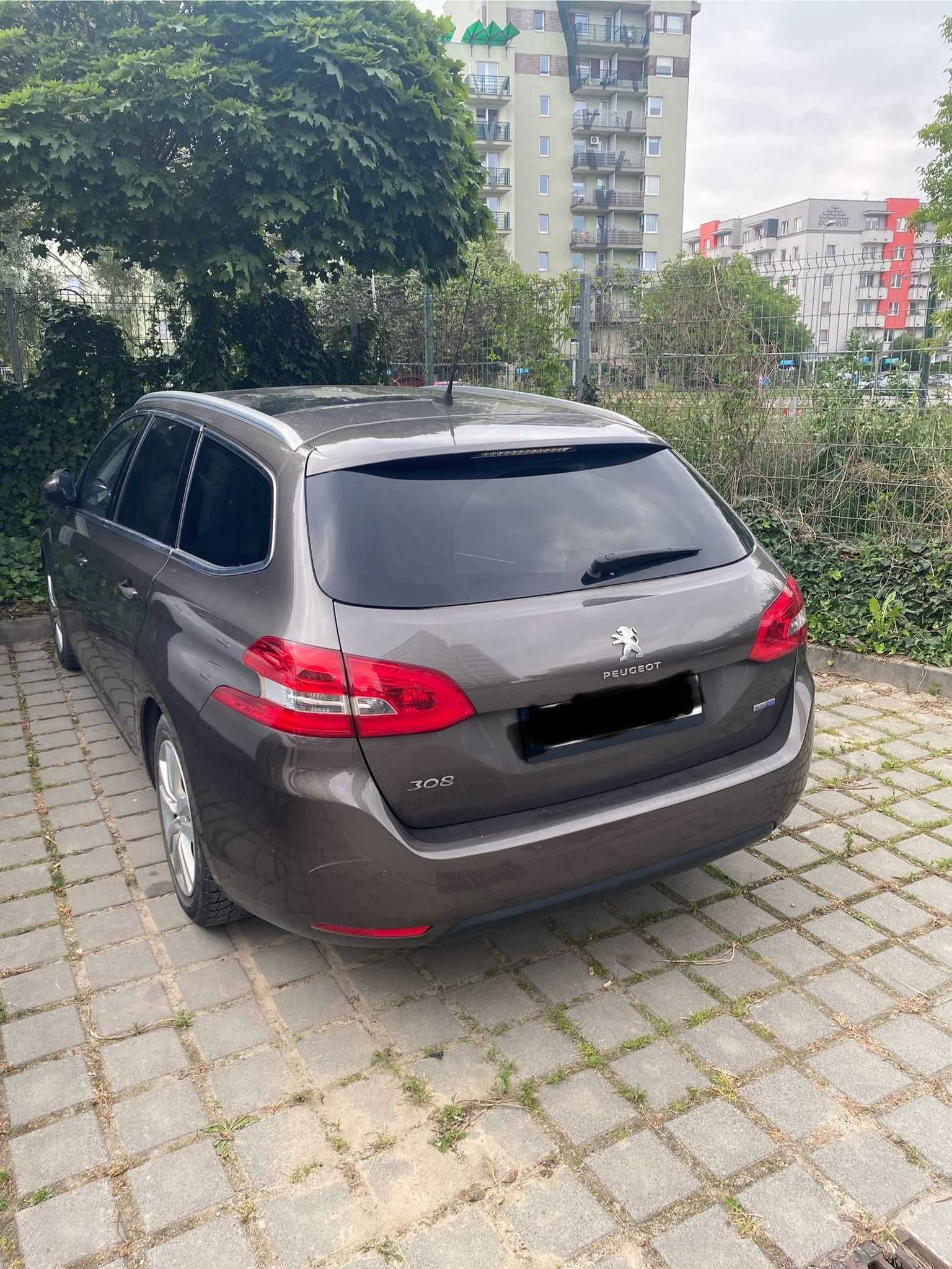 Peugeot 308 T9 SW 1.6 BlueHDi USZKODZONY