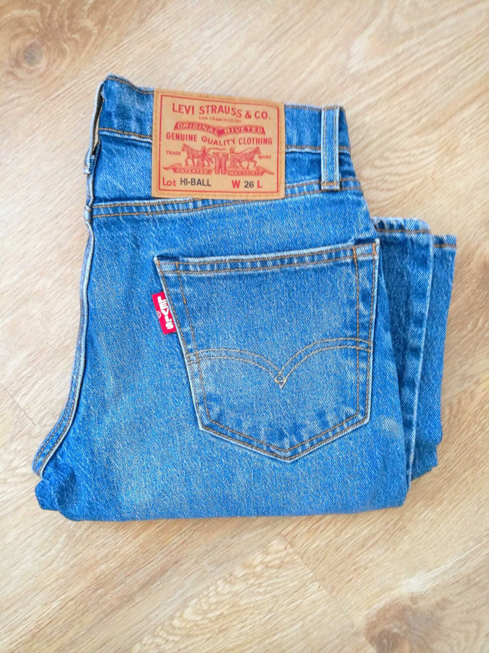 LEVIS Jeansy spodnie M męskie 26/30 W26 L30 dżinsy HI-BALL w26l30