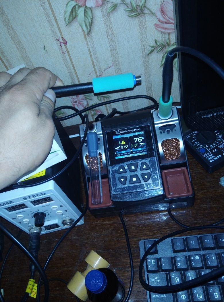 Паяльная станция Xsoldering pro на жалах JBC