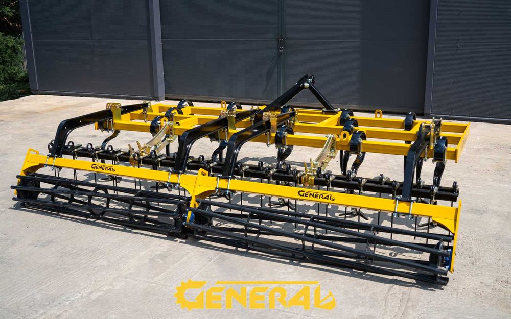 Культиватор GENERAL КНС 3.5| Навісний 3-рядний |S-подібна стійка 70×12