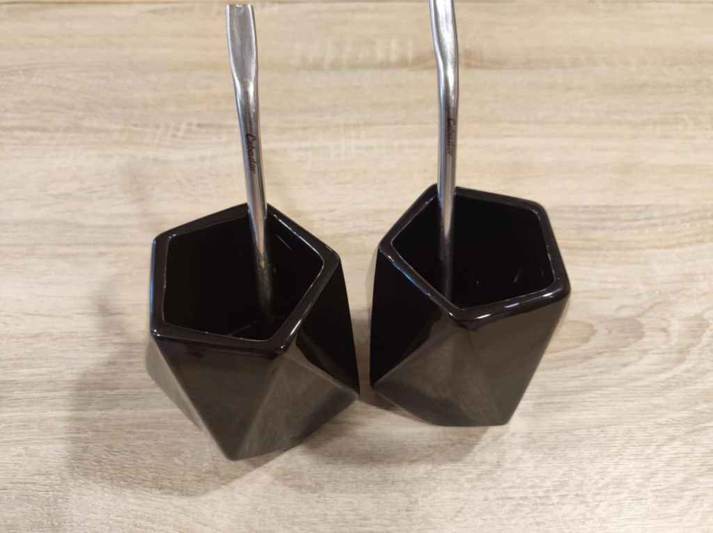 Zestaw do yerba mate czarne kubki
