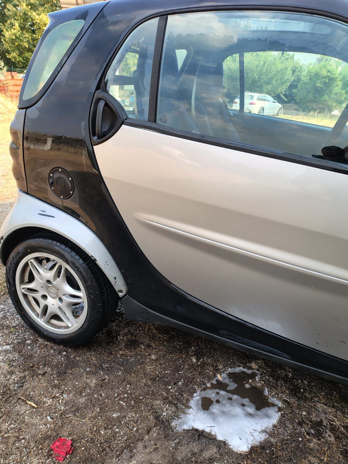 Smart fortwo 599 gasolina ano 2000 para peças todo Material disponível