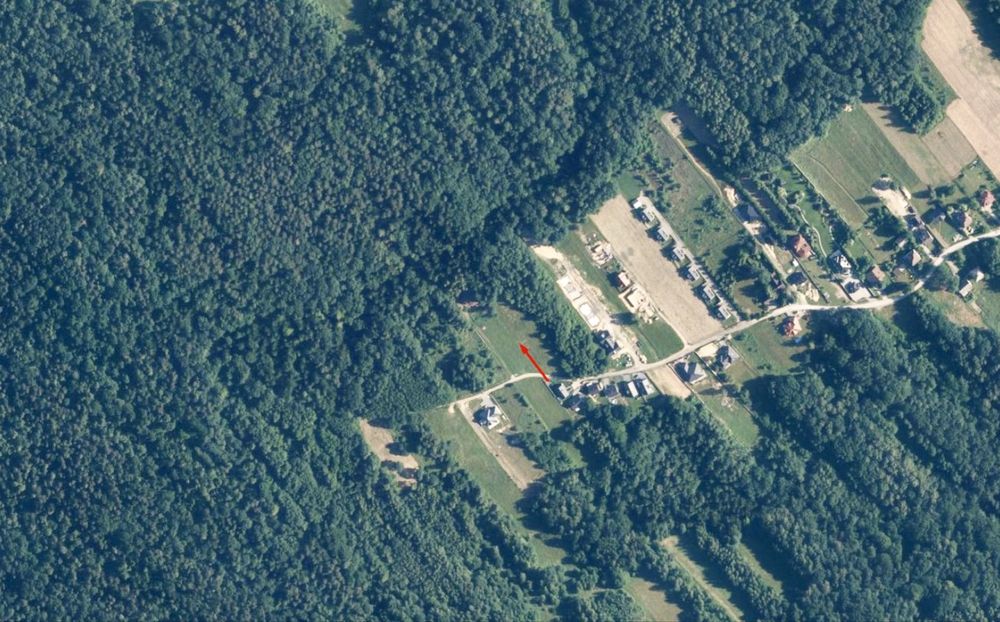 Atrakcyjna działka budowlana 12a z mediami koło lasu