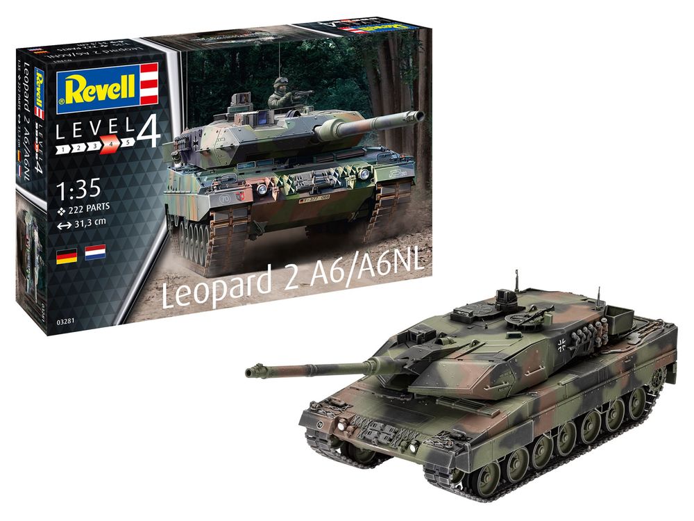 POJAZD model 1/35 Revell 03281 czołg LEOPARD 2A6/A6NL