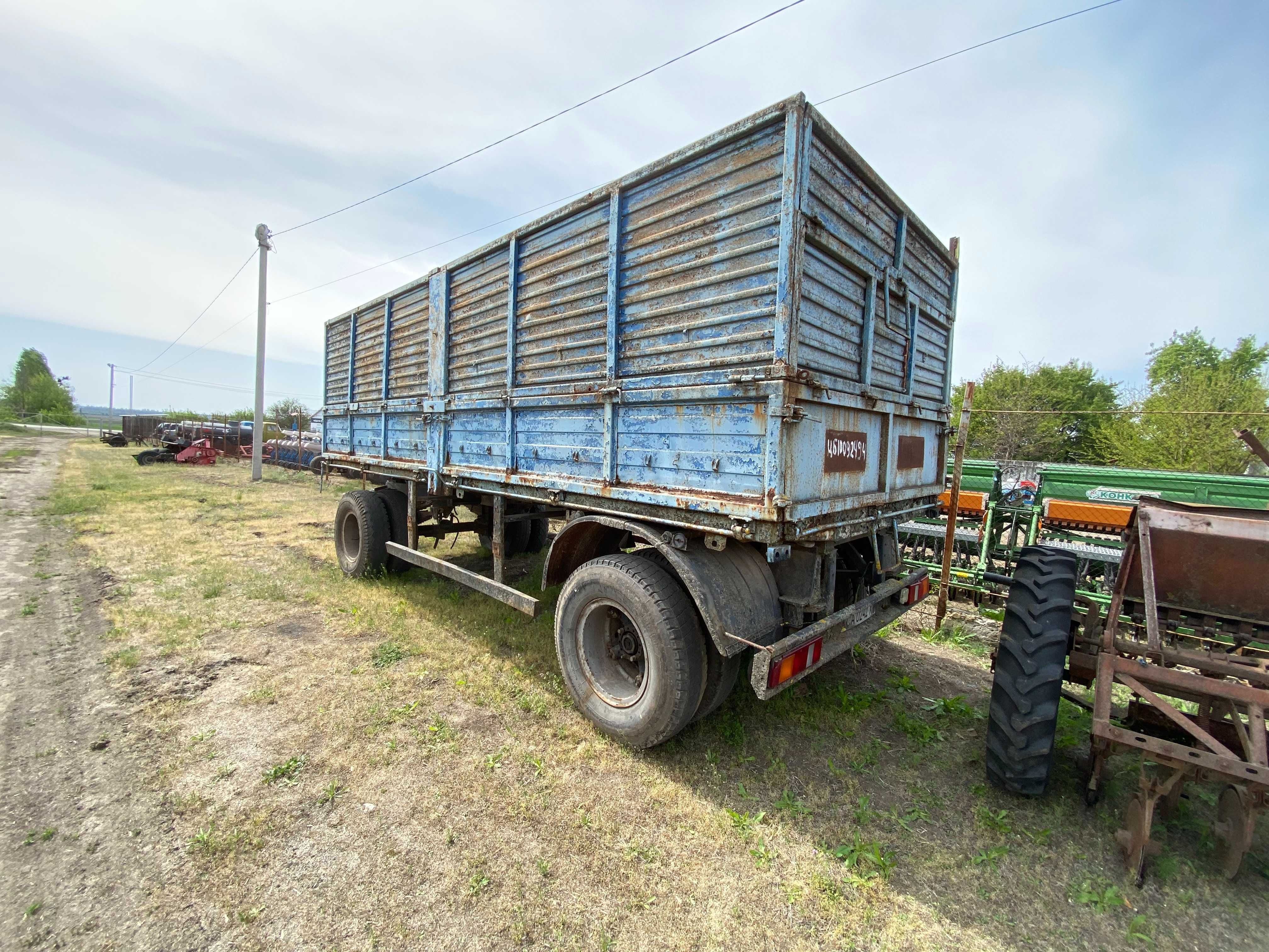 Причіп бортовий НефАЗ-8332-10, СА0242ХР, ЦБ10092494