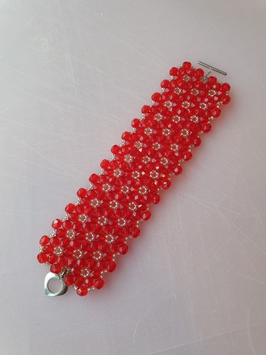 Pulseira única feita à mão