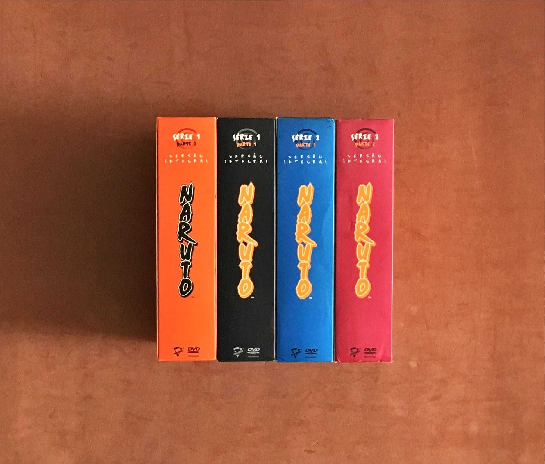 SÉRIE DVD Naruto [24€ cada] Série 1 e 2 Versão Integral